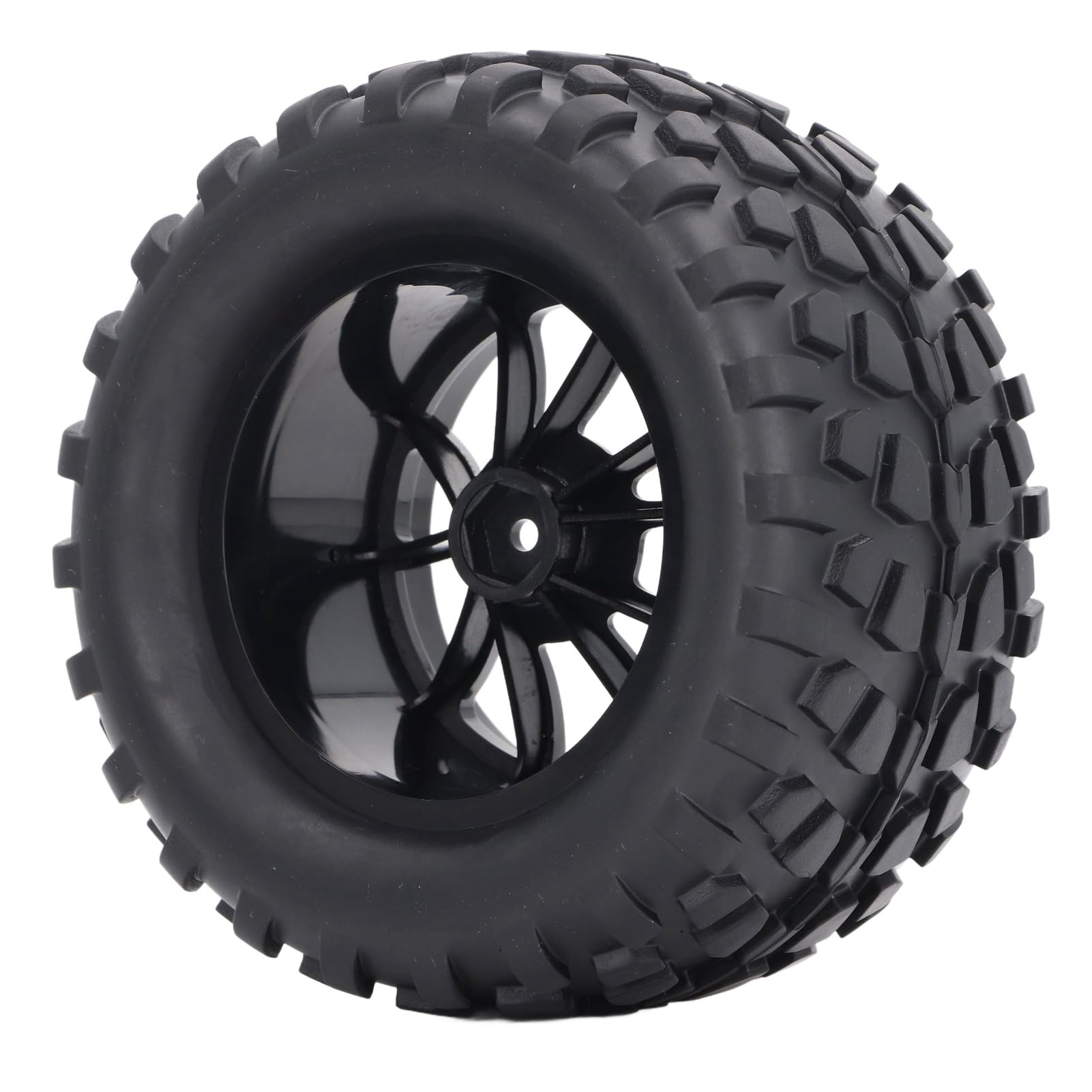 4 roues et pneus de camion RC 1/10 de 12 mm à tête hexagonale, pneus