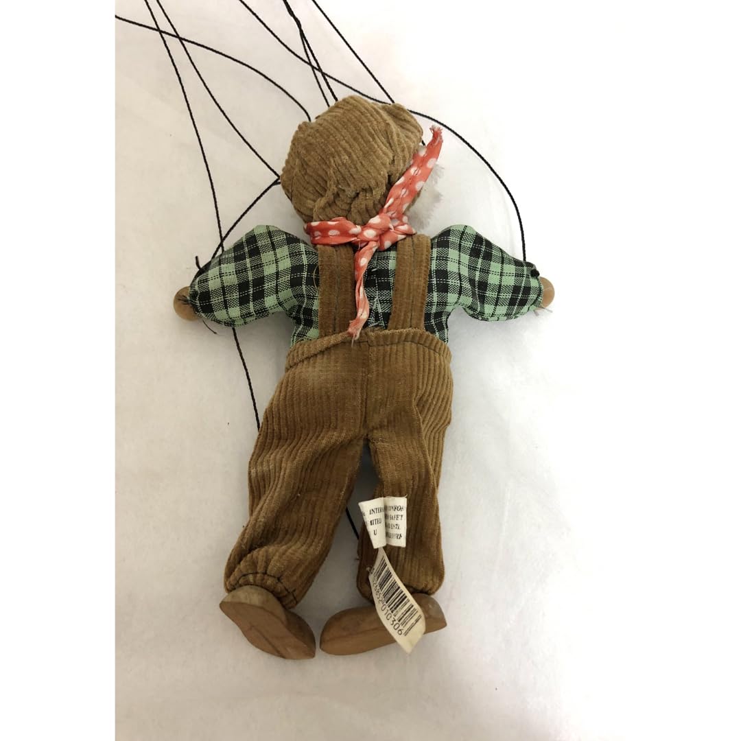 Amazon | ピエロ 操り人形 レトロ アンティーク雑貨 民芸品