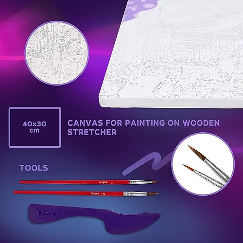 Miniatura 3 de OKTO Kit de arte Lemon Weekend  Arte y manualidades DIY pintura con modelado Cla  Kit Cla para pintar  Kits de pintura para adultos para decoración