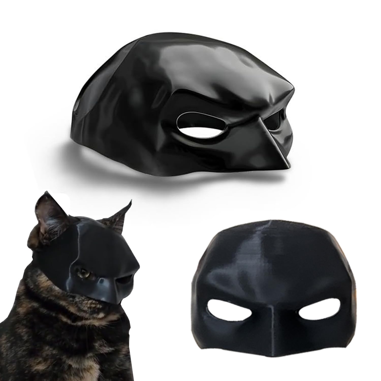 Bat Cat Mask for Cats, Batcat Mask, Bat Mask for Pet Cats, Catbat Mask For Cats, Cat Mask Halloween Customes