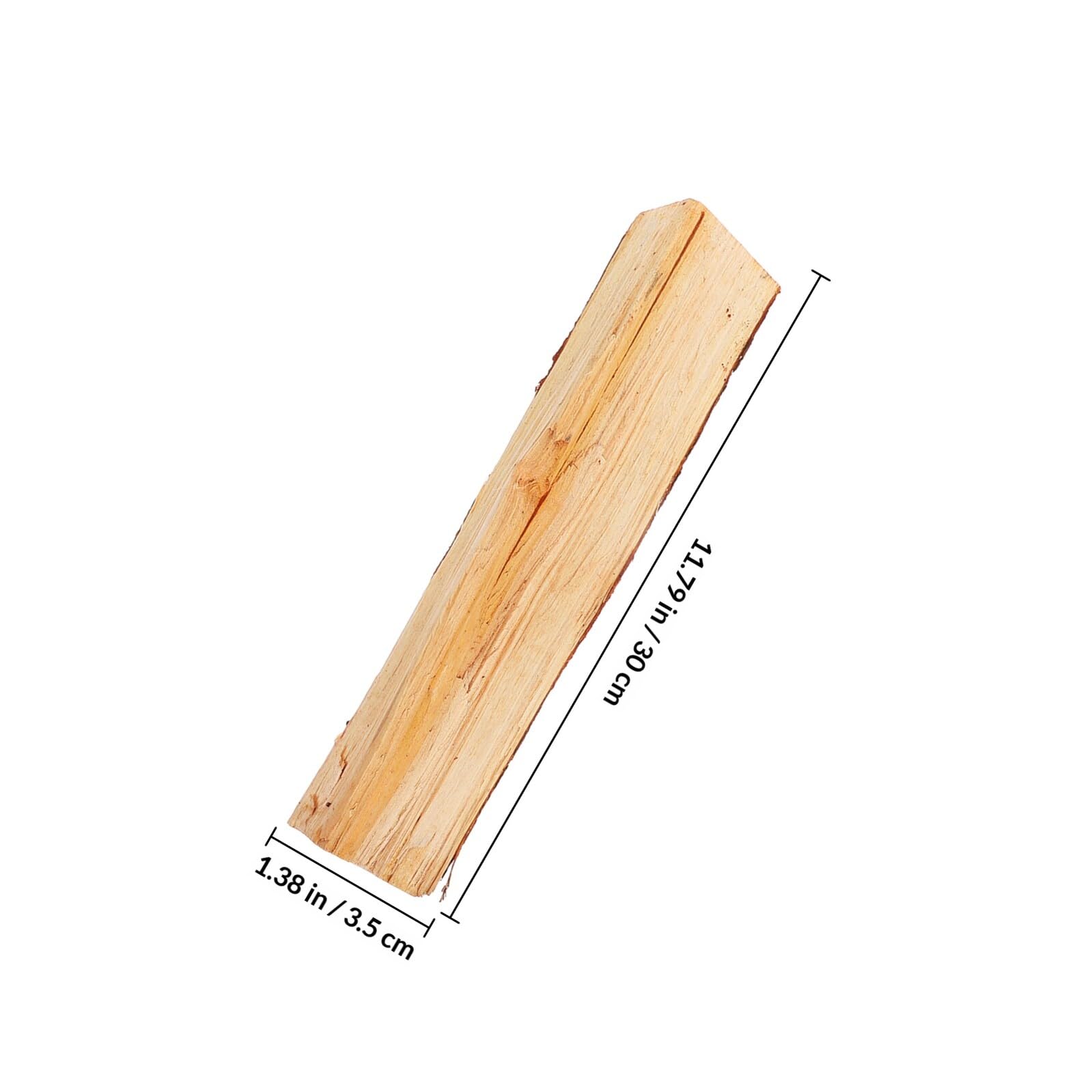 10 Troncos de Chimenea Decorativos de Madera Marrón Estilo Rústico para Decoración de Interiores y Fiestas al Aire Libre