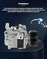 Vista 248 de ECCPP Compresor de CA 1997-2003 apto para Mitsubishi Montero Sport 3.0L 1999-2004 para Mitsubishi Montero Sport 3.5L Compresor de aire acondicionado