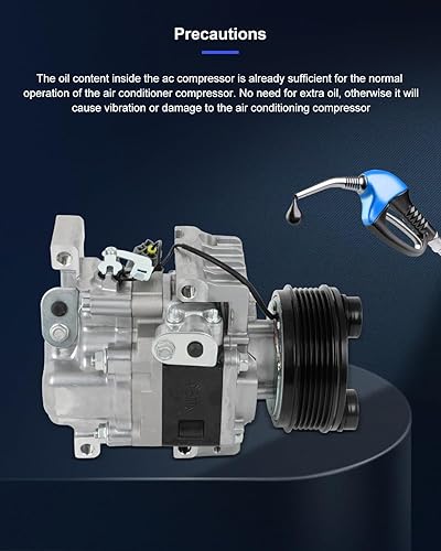 Miniatura 248 de ECCPP Compresor de CA 1997-2003 apto para Mitsubishi Montero Sport 3.0L 1999-2004 para Mitsubishi Montero Sport 3.5L Compresor de aire acondicionado