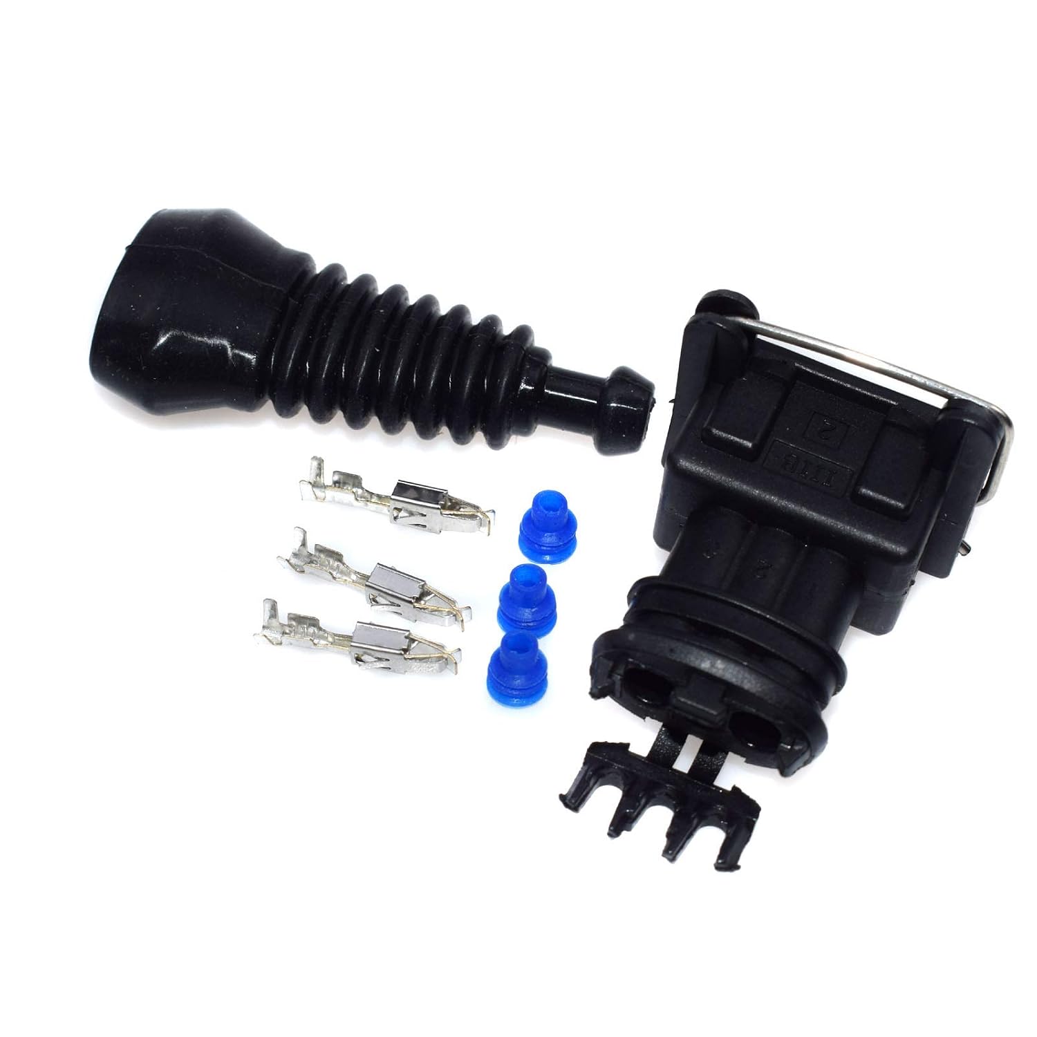 eGang Auto 3 Pin Connector TPS IAC Plug Set For VW Audi Porsche Volvo BMW