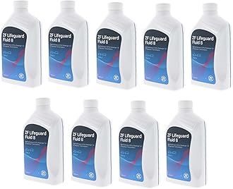For Audi BMW Jaguar Land Rover Set of 9 Liters Auto Trans Fluid ZF LIFEGUARD 8