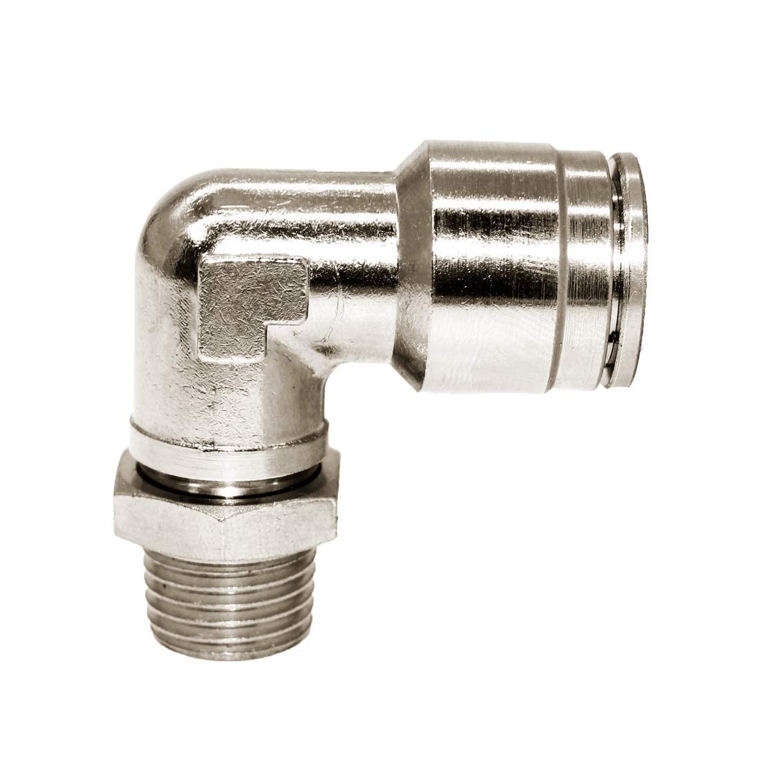 GOMITO IN OTTONE TOF 20X20 PER TUBO IN POLIETILENE 90 - Foto 6