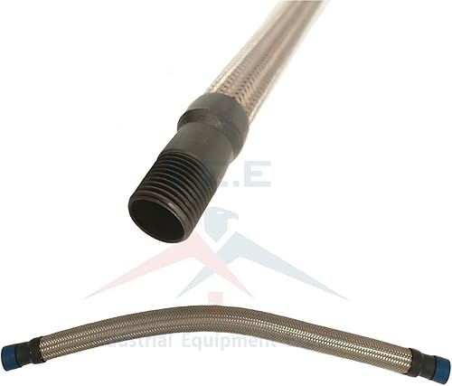 Miniatura 2 de Tubo compresor de manguera flexible de acero inoxidable con línea de aire comprimido