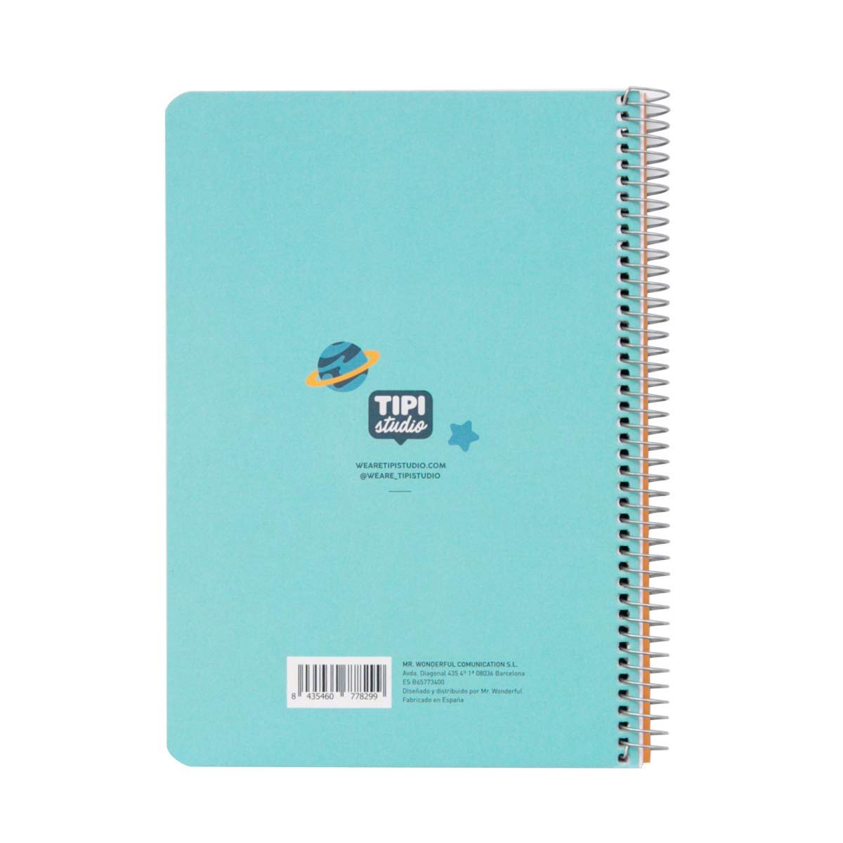 Taccuino Mr. Wonderful A5 - Lo Sogno, Lo Annoto E Lo Realizzo! | Copertina Rigida Con Adesivi - Foto 8