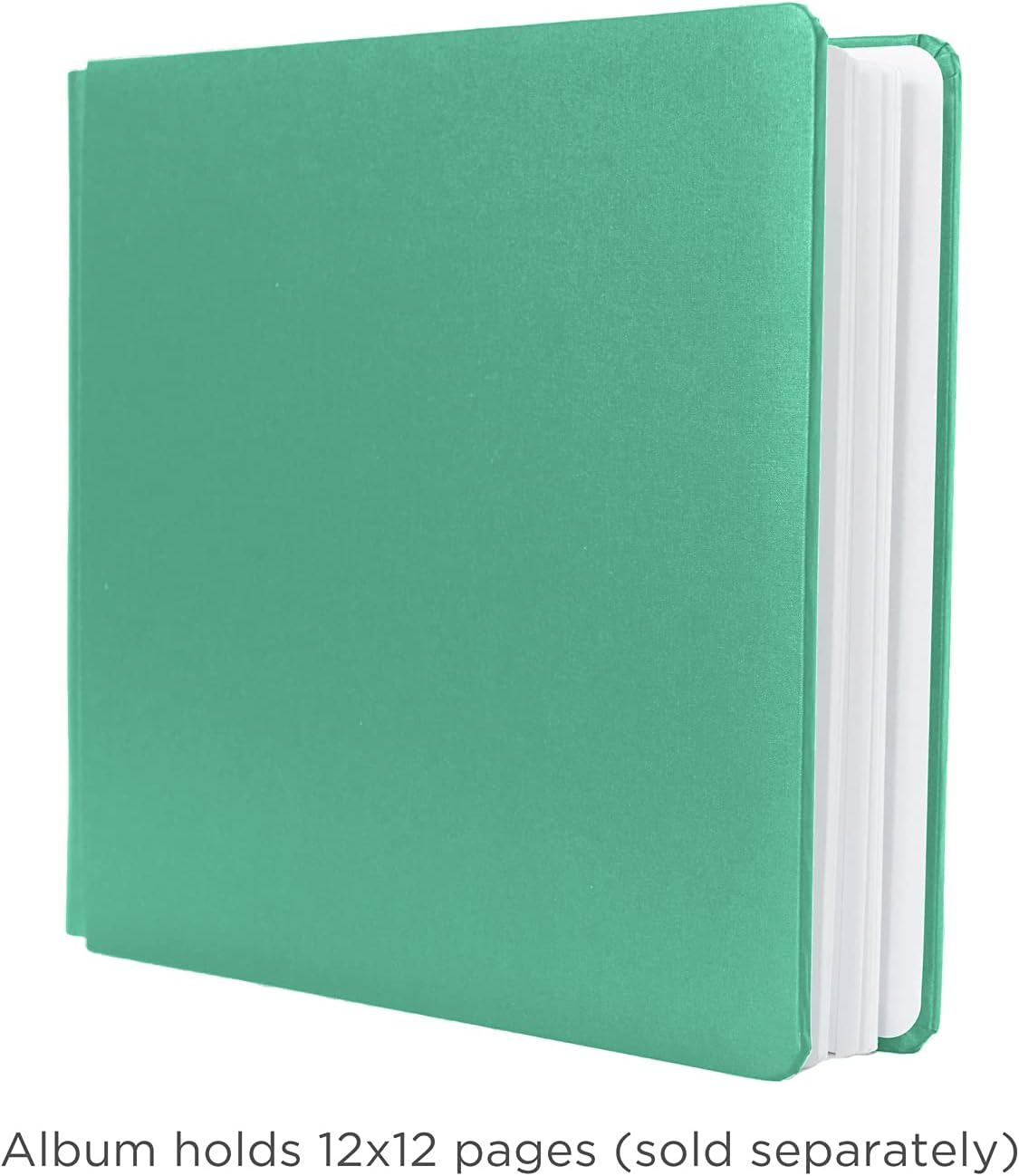 12x12 Jade Light Green Blend & Bloom Album Book Cloth Cover 12 x12 True Size Creative Memories Scrapbook Photo Album