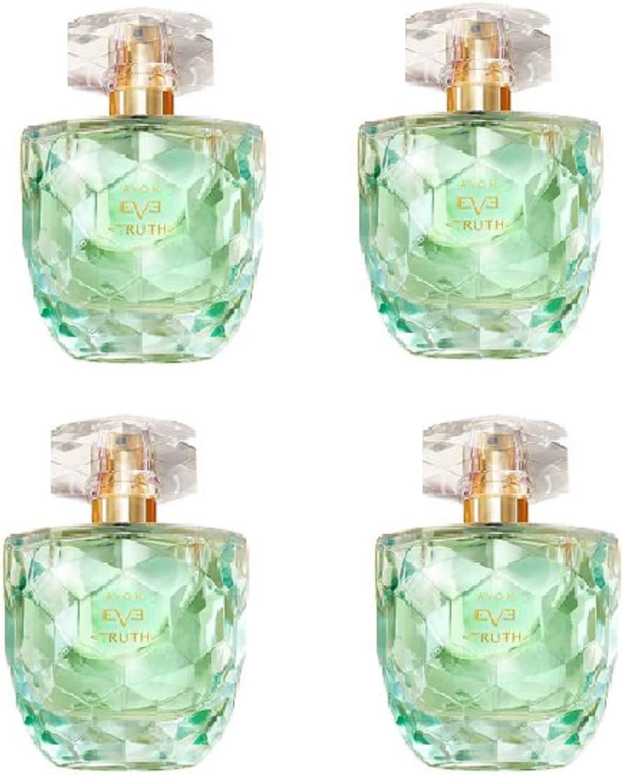 Pack of 4 Avon Eve Truth for Her Eau de Parfum - 4 x 50ml - individually boxed