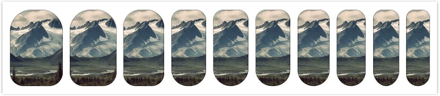 Nail Strips Bundle Full Wrap Long Lasting Nail Polish Strips Easy Application and Removal Salon Quality Self Adhesive Art Stickers for Women Gifts