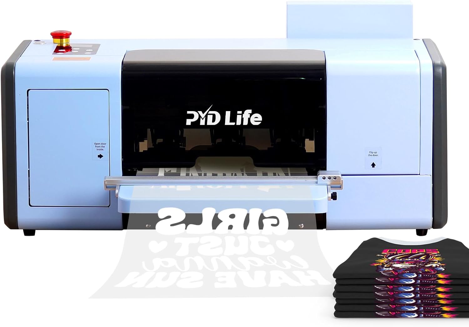 PYD Life DTF Printer A3 Transfer Printing Machine T-Shirt Direct to Film Printer with F1080 Printhead