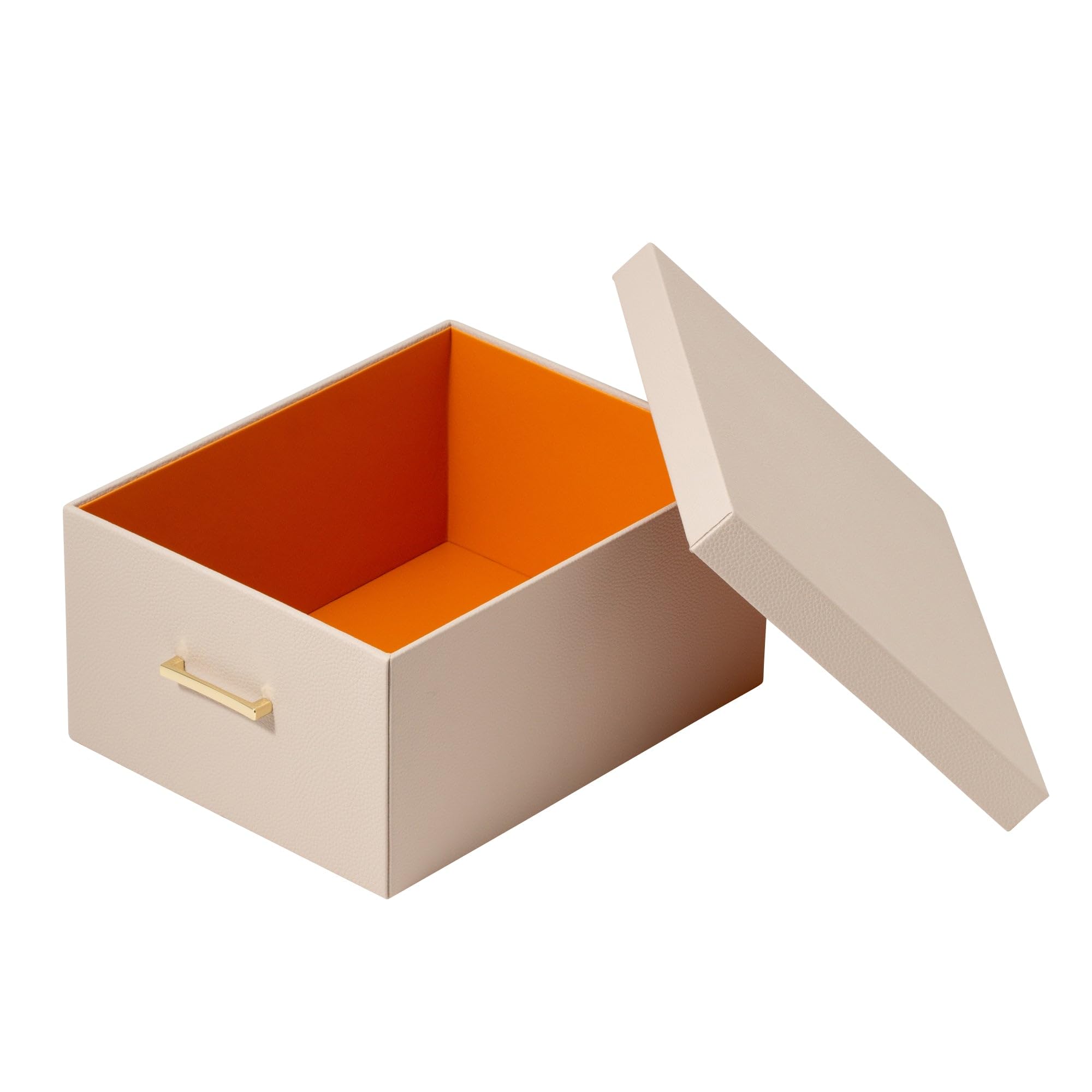 Amazon｜Francfranc フランフラン プリーレ ボックス L アイボリー 