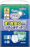 箱未開封　アテント夜1枚安心パンツM　　　　 大容量1200cc　14枚×6 Amazon | アテント 夜1枚安心パンツ M 男女共用 4回吸収 はき