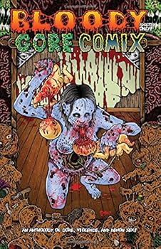Paperback Bloody Gore Comix Book