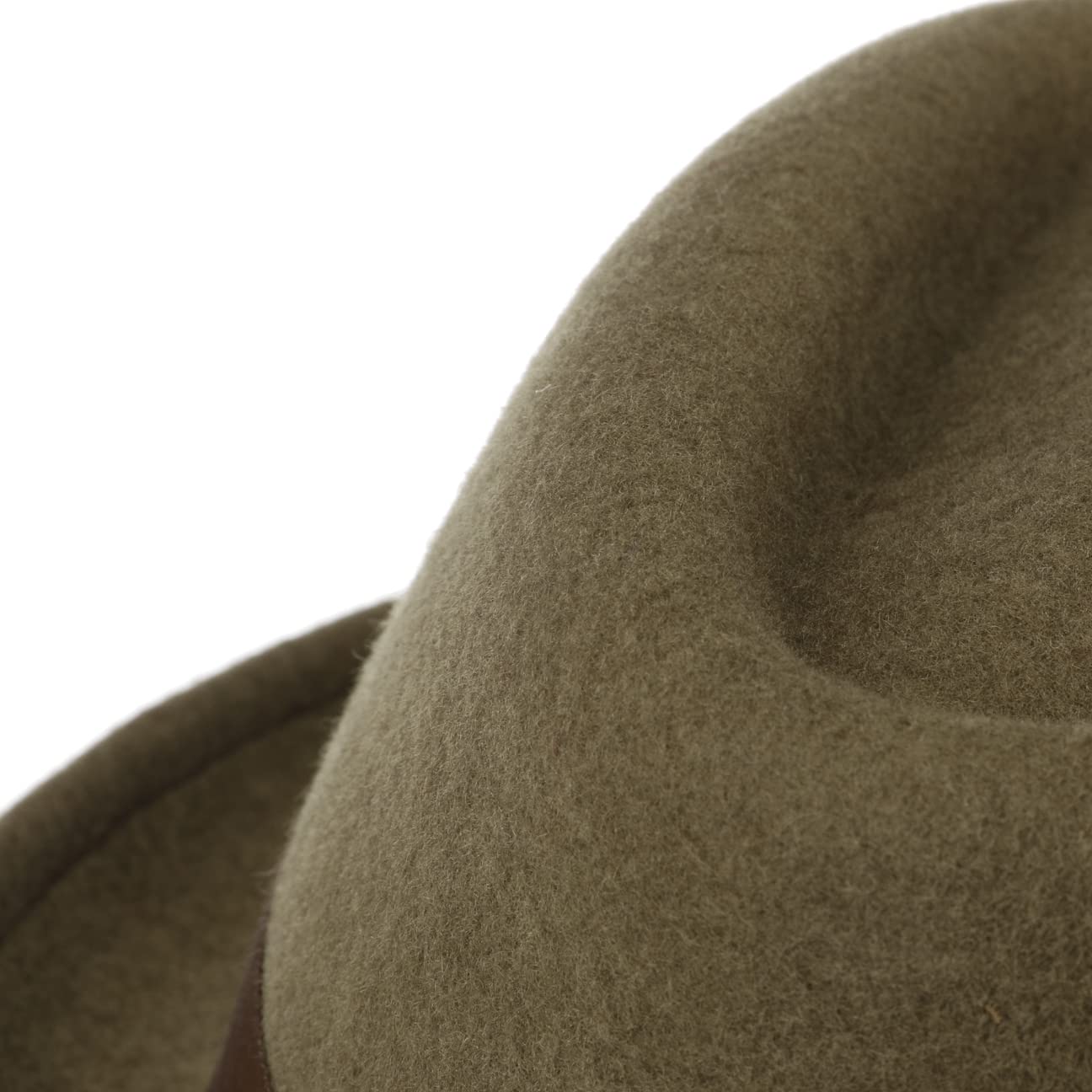 Lierys Chapeau Classic Porkpie Femme/Homme - Made in Italy en Feutre de Laine avec Ruban Gros Grain Hiver Automne Ete Printemps Printemps-ete