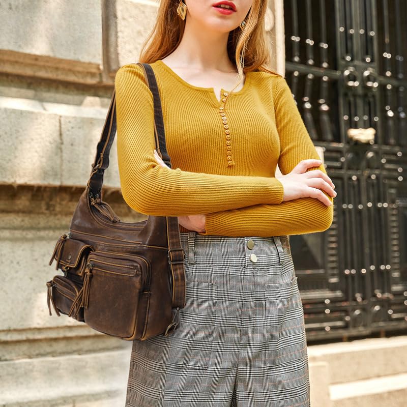 Preppy Large Cute Purse Y2k Streetwear Women's Leather Tote Bag City Bowling Bags Trendy Y2k Purse Belt Bag3