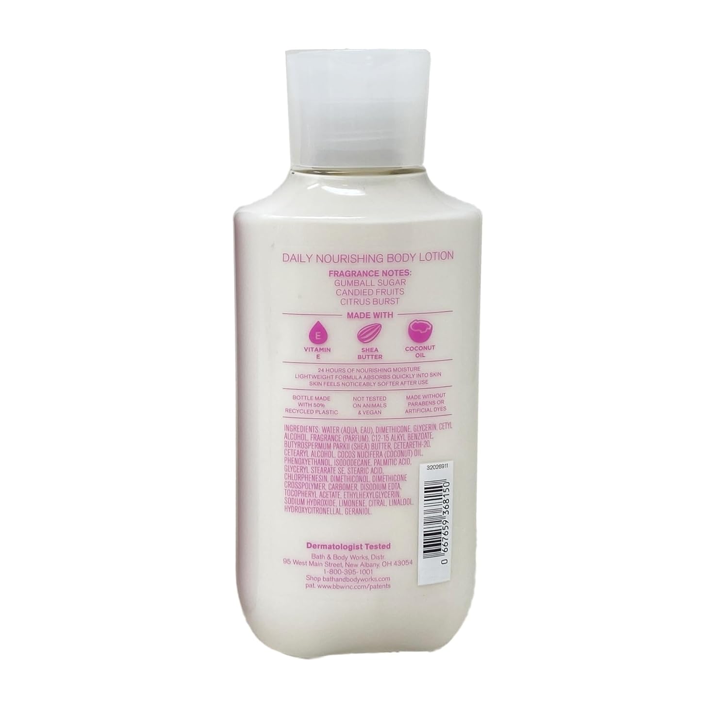 Bath & Body Works Bubble Gum Pop Trio Gift Set - Body Cream, Body Wash and Body Lotion - with a Himalayan Salts Springs Bar Soap - Full Size - Image 7