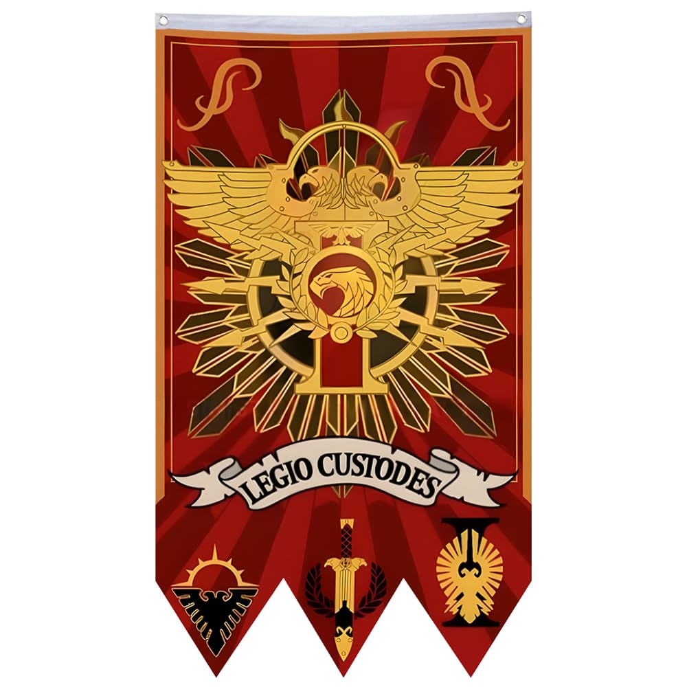 2but Space Legion Flag Swallowtail Pennant banner 30x50inch Man Cave (Adeptus Custodes)