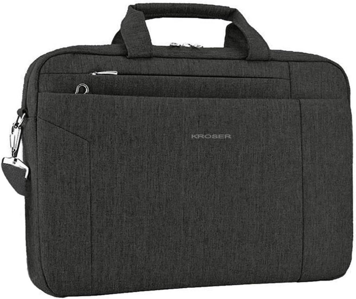 KROSER Laptop Bag 15.6 Inch Briefcase Shoulder Bag Water