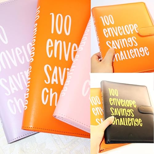 Miniatura 3 de Carpeta de desafíos 100 Evelope  Una manera fácil y divertida de ahorrar $5,050  Carpeta de desafíos de ahorro, carpeta de presupuesto con sobres de