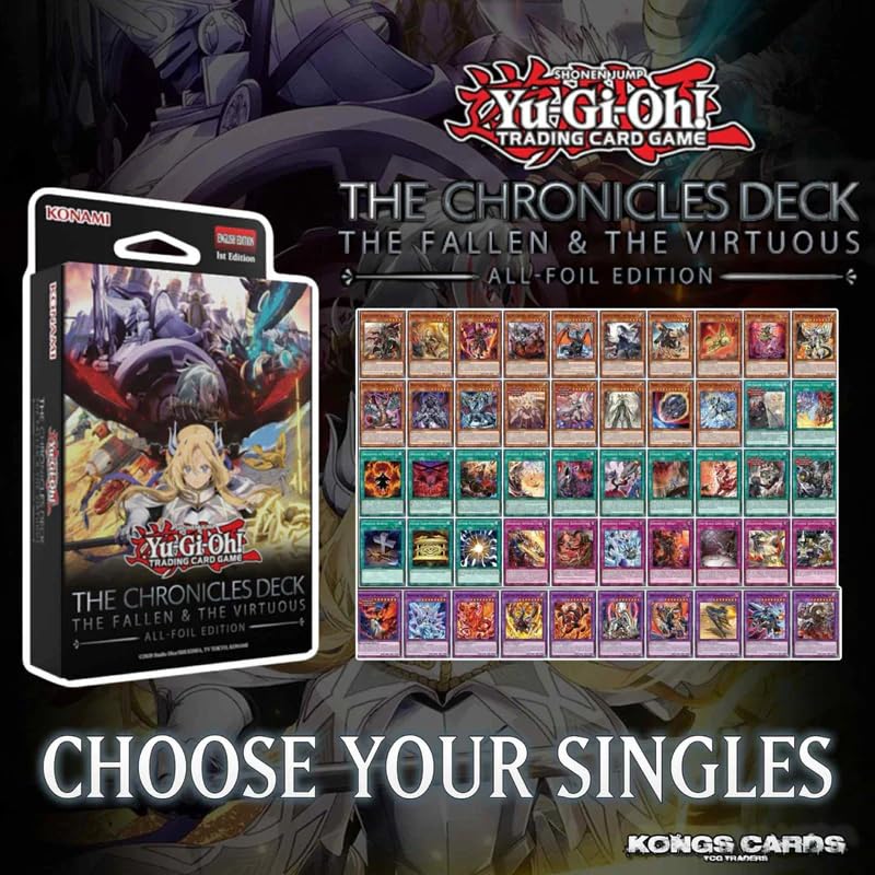 Yu-Gi-Oh! TCG: The Chronicles Deck: The Fallen & The Virtuous (All