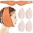 Hilph Face Ice Pack Wisdom Teeth Ice Pack Head Wrap with Washable Jaw Wrap and 4 Replacement Hot Cold Pack for Facial Oral Surgery, TMJ, Tooth Extraction, Dental Surgery, Tonsillectomy Recovery Orange
