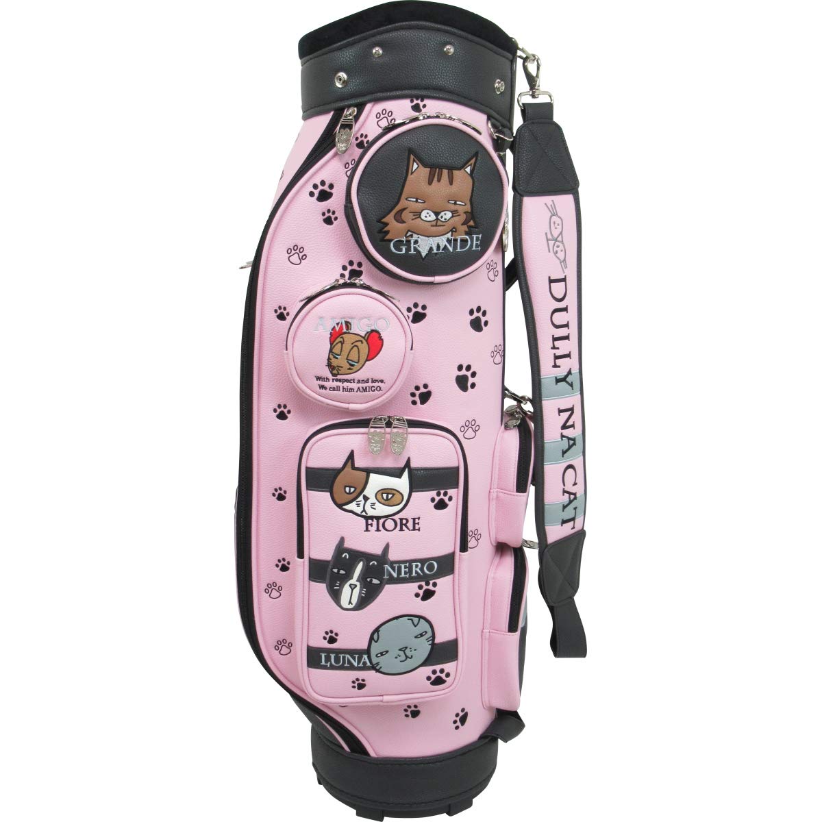 Amazon | DULLY NA CAT(ダリーナキャット) キャディバッグ 8.5型 DN 