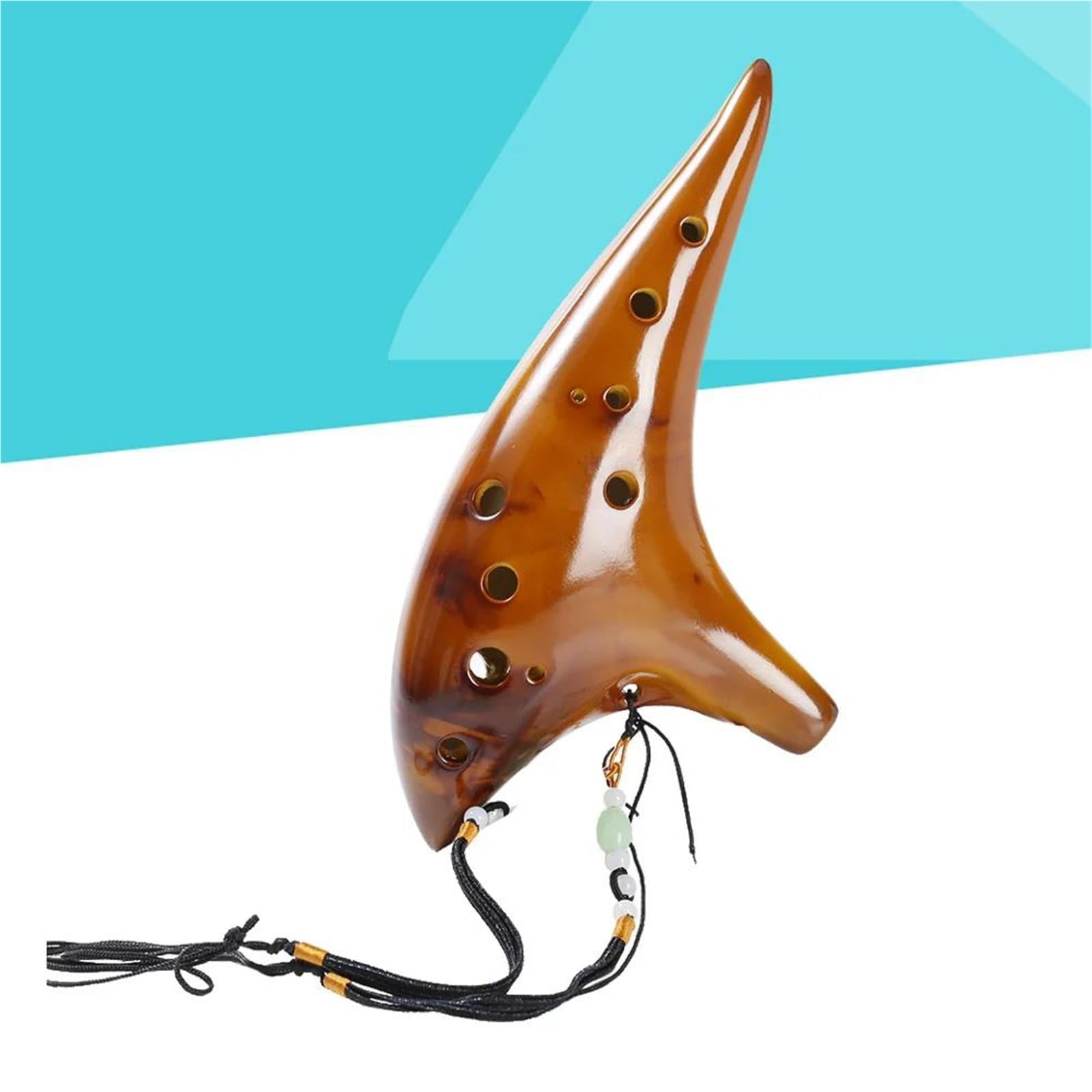 Ocarina Ocarina In Ceramica Alto C A 12 Fori Adatta Per Dilettanti E Musicisti Professionisti
