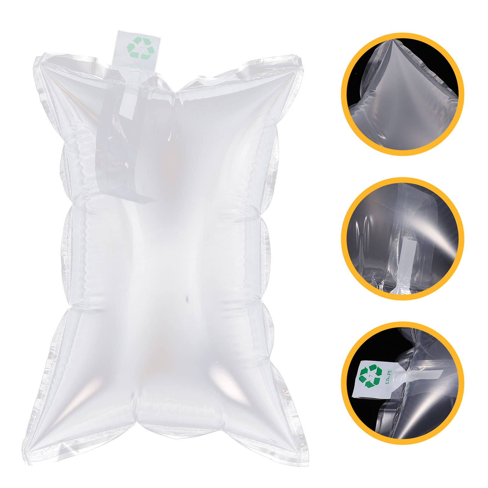 NUOBESTY 100PCS Air Cuscino Pellicola Cuscini D' Aria Sacchetti di Bolla di Aria Cuscino di Riempimento del Sacchetto Rotolo di Film di Imballaggio per La Spedizione E Imballaggio