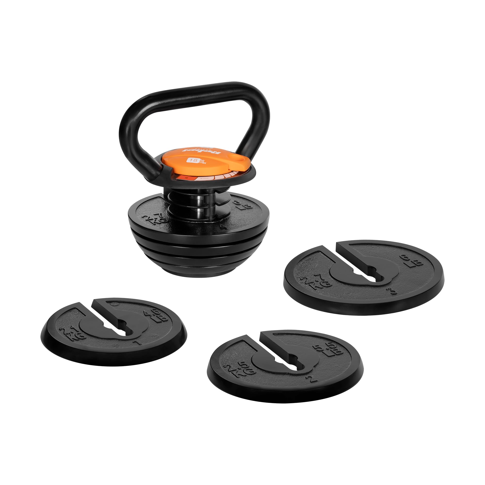 Rebel Kettlebell Fonte 18kg REBEL ACTIVE RBA-2323-18