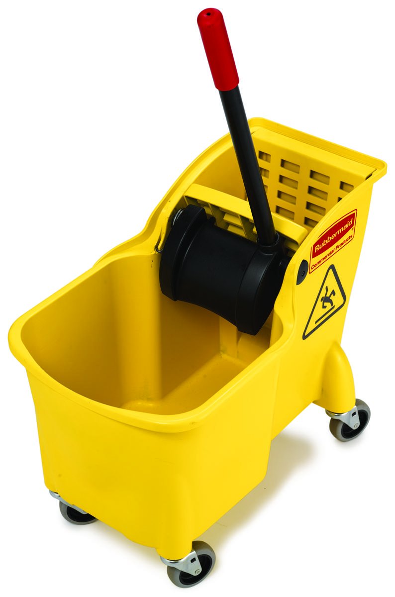 Comm Prod 31 Quart Tandem Bucket by Rubbermaid – 31.0 quarts, Yellow, Model 7380-20-YEL