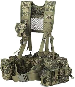 赤字出品　SMERSH チェストリグ デジタルフローラ レプリカ Amazon.co.jp: [ALTYN] ロシア軍SMERSHタイプチェストリグ