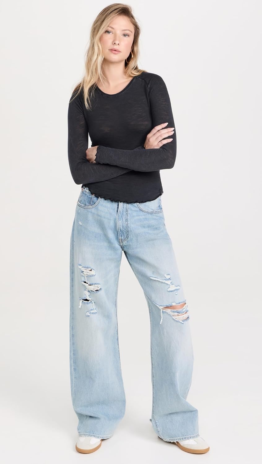 Free People Women's Be My Baby Long Sleeve Tee - Image 5