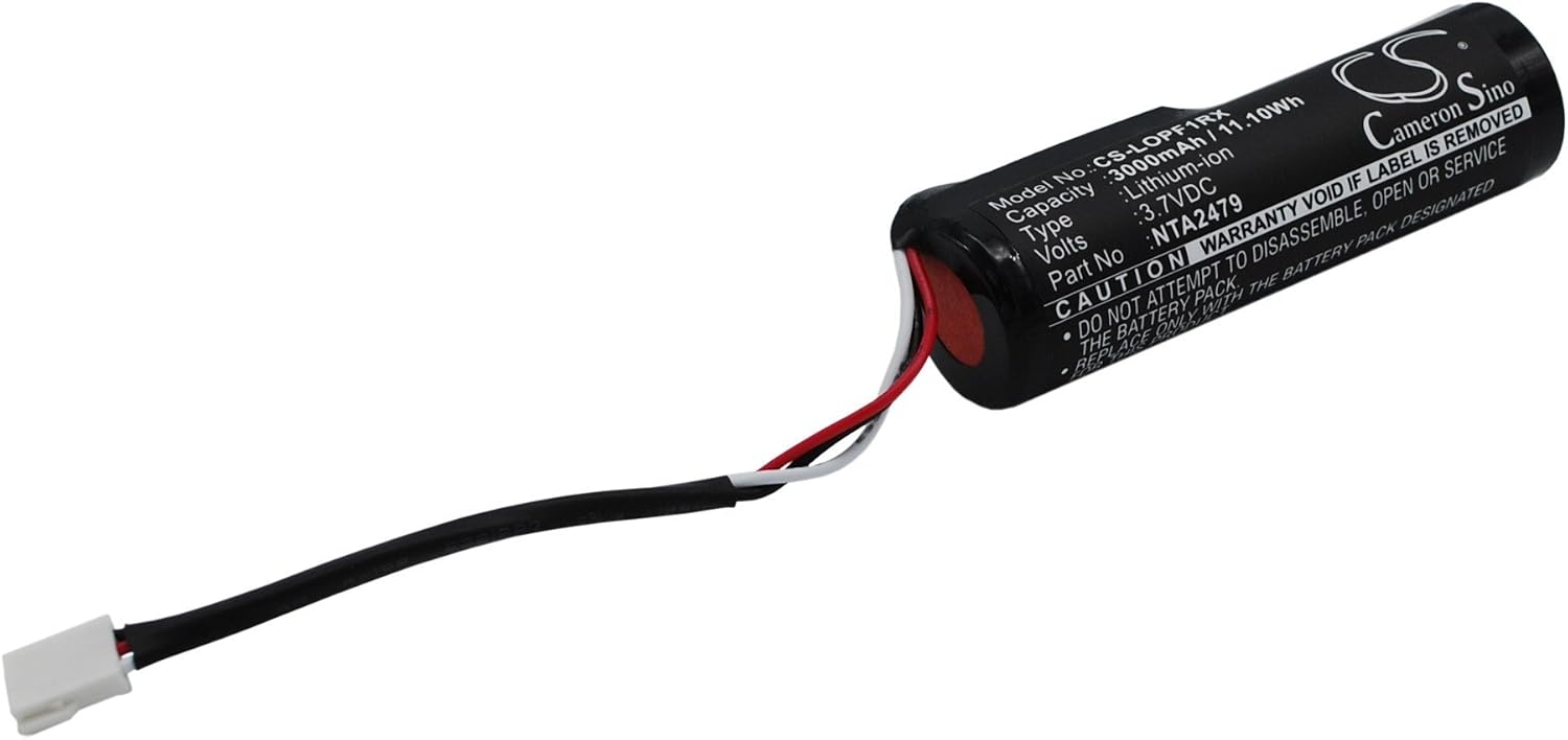 Cameron sino 3000mAh Li-ion Replacement NTA2479 Battery For Logitech Pure-Fi Anywhere Compact Speaker 1st MM50 With Tools Kit