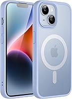 Vista 13 de JETech Funda magnética para iPhone 14 Plus de 6.7 pulgadas, compatible con MagSafe, parte posterior mate translúcida, cubierta de teléfono delgada a