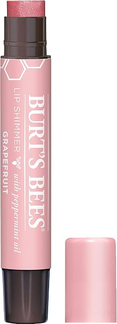 Burt's Bees Grapefruit Gloss Lip Shimmer, 0.09 OZ