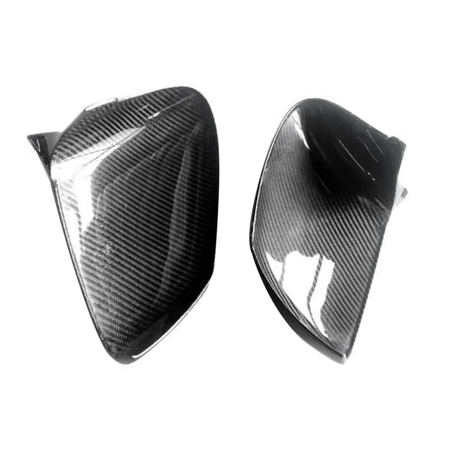 Compatible For Taycan 2019-2022 Carbon Fiber Side Rear View Mirror Cover Trim Side Wing Mirror Caps Car Accessories