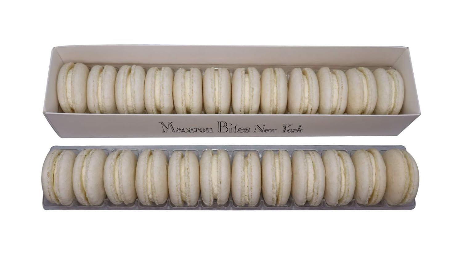 Macarons Gift Box of 24 - Vanilla French Macarons