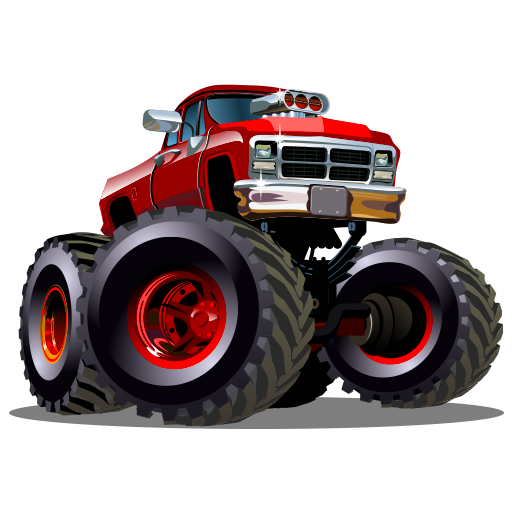 Cool monster truck drag racing games free: Hot rod speedway racing