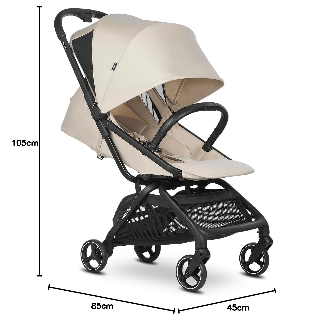 Easywalker Rockey S - gris topo brillante