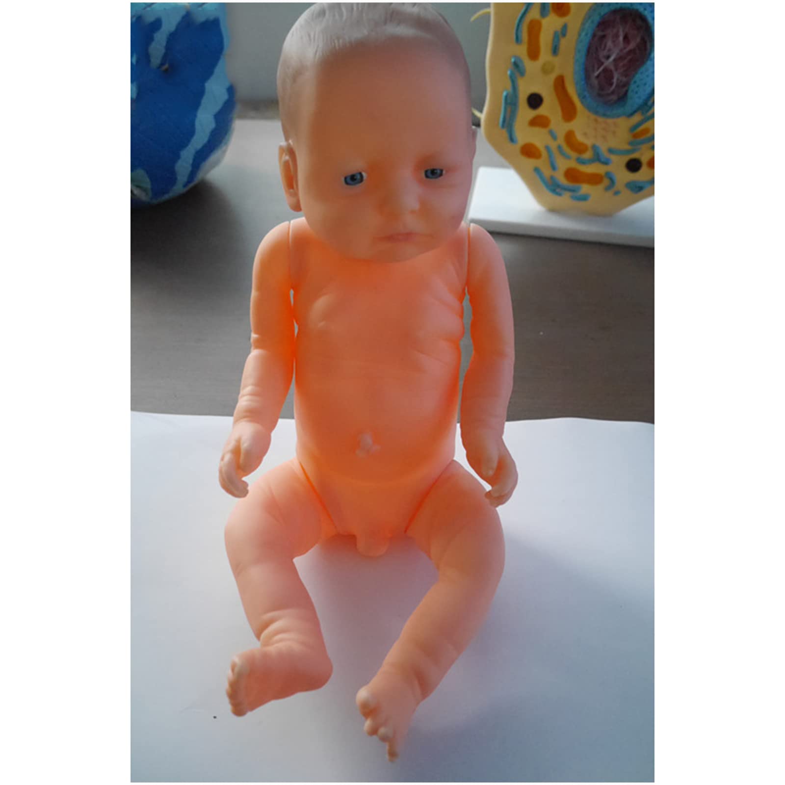 Manichino Neonato Modello Di Cura Del Bambino Dell'infermieristico Allenamento Nascita Modello Del Bambino Dell'insegnamento Di Simulazione Ad Alta Per Infermieristica E Toccato, Pratica Di Formazione