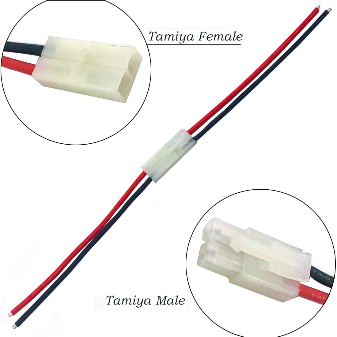 Connettore 1.0sh Per Scala 1:10 1:16 Cavo Micro JST 1.0SH 15cm Maschio Connettori Femmina 2-12 Pin - Per Batterie LiPo, Modellini RC, Droni Cavo Micro JST 1.0mm