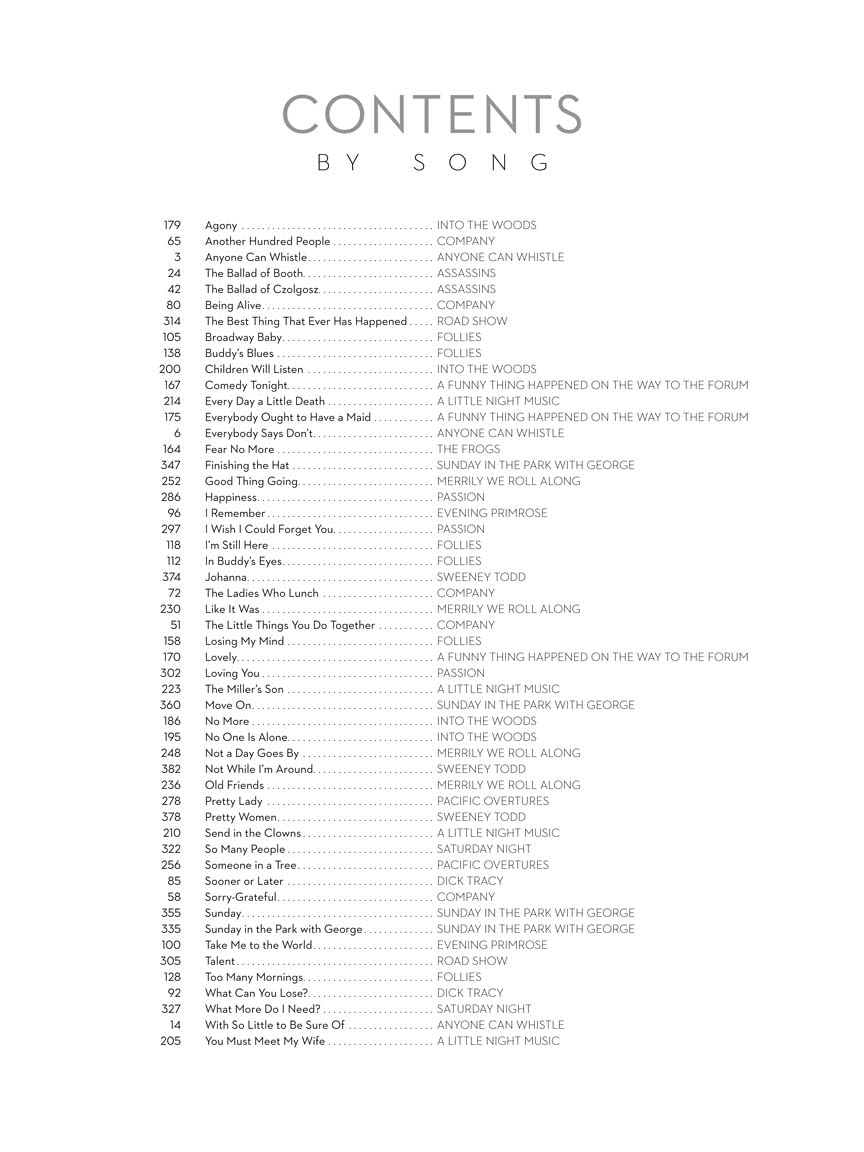 The Stephen Sondheim Collection: Songbook für Klavier, Gesang, Gitarre (Hal Leonard): 52 Songs from 17 Shows and Films. Songbook Klavier, Gesang, Gitarre