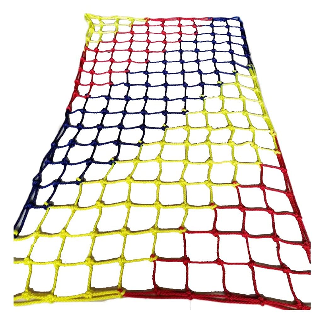 Schutznetz Weiß Sicherheitsnetz für Kinder, Handgewebtes Nylon Balkon Fenster Katzennetz Treppen Schutznetz, Wand Dekoratives Zaunnetz, LKW Frachtnetz(Size:1 * 5m(3 * 16ft),Color:weiß