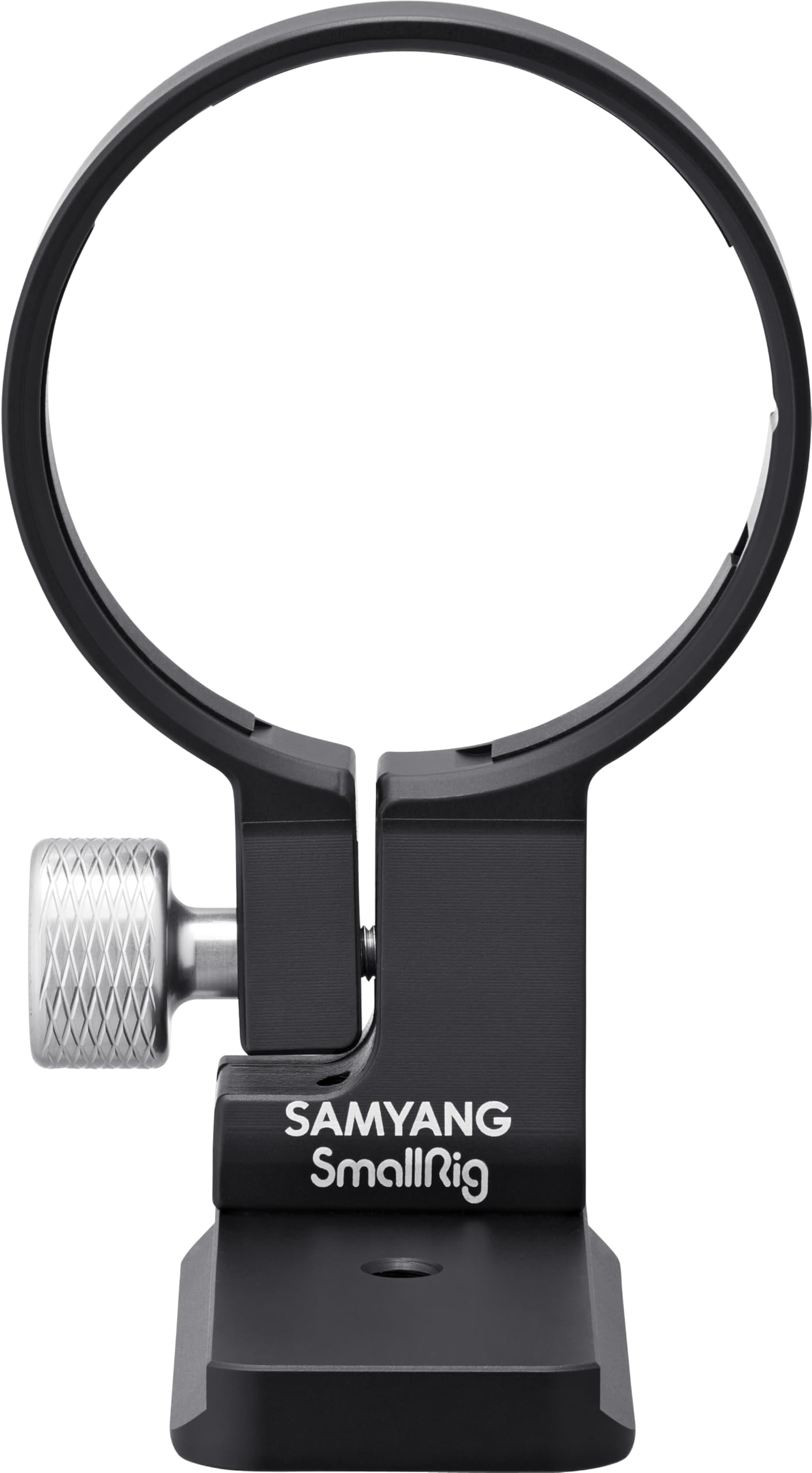 SAMYANG Collier de Serrage pour trépied Sony E-Mount, Anneau de Support pour trépied pour objectifs SAMYANG AF & MF, Plaque de dégagement Rapide avec Fonction Arca-Swiss, Anneau de trépied Compatible