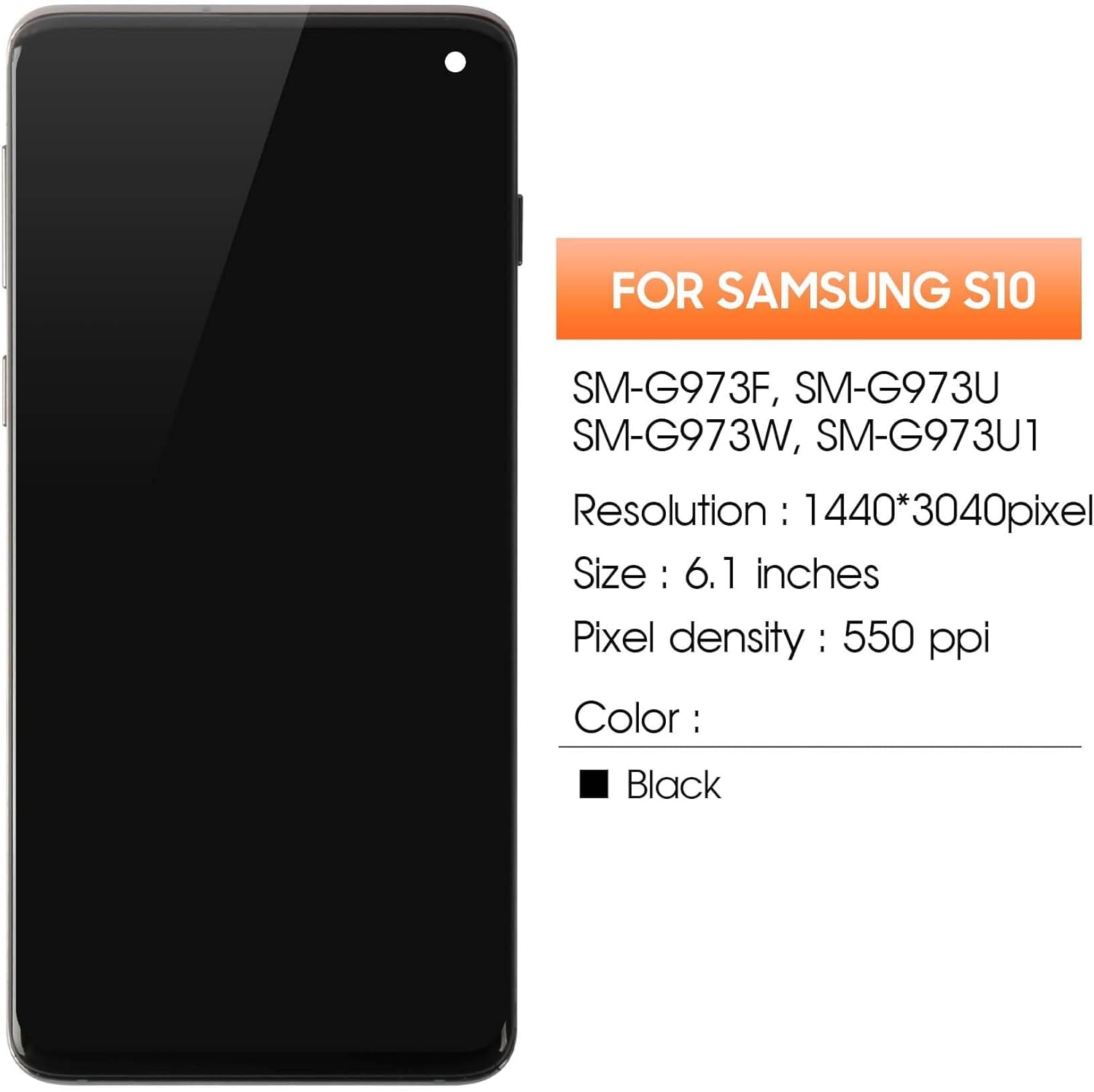 Amazon.com: INCELL for Samsung Galaxy S10 Screen Replacement