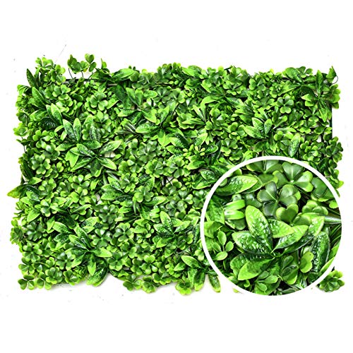 Panneaux de plantes de haie artificielle pour créer un coin de verdure sur votre balcon