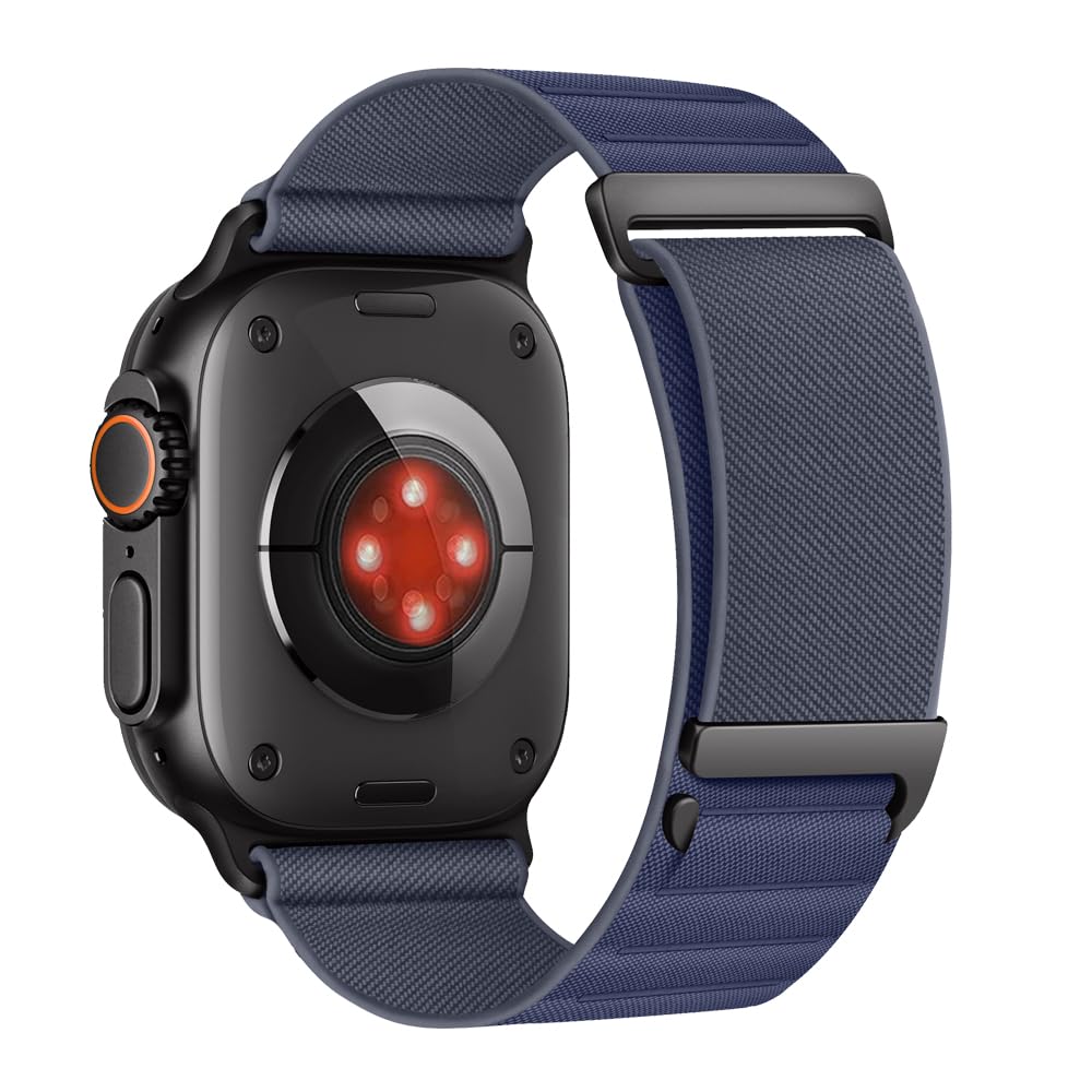 Aizgalxor Alpine Loop Armband Kompatibel mit Apple Watch Ultra 49mm 46mm 45mm 44mm 42mm(Series 3/2/1), Sport Geflochten Ersatzarmbänder Kompatibel für iWatch Ultra 2/Series 10/9/8/7/6/5/4/3/2/1/SE