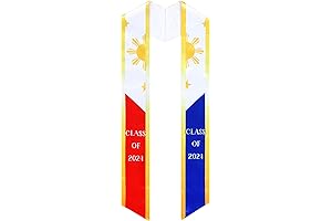 Philippines Graduation Stole: Honor Your Heritage on Graduation Day!